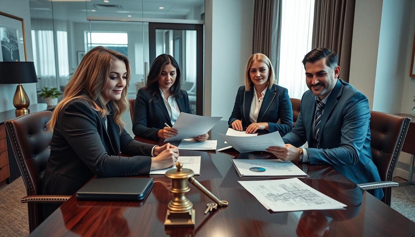 Property settlement documents and transfer review